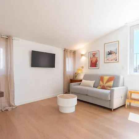 Beau T2 -terrasse- Central- Bord De 50m - Clim דירה לה קיוטאט